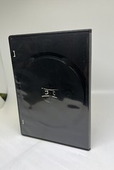 10 PCS NEW SLIM 7MM SINGLE DVD CASE, BLACK, WITH SLEEVE, S7M-AMR, MADE IN US