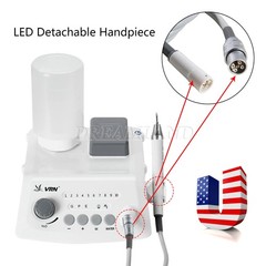 VRN-A8 Dental Ultrasonic Scaler with LED Detachable Handpiece 2 Water Supply