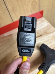 CAROL Shock Safe GFCI Adapter 15 AMP 125 Volts 12 Gauge 3-way Heavy Duty 2ft