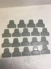 (Lot of 19) Phoenix Contact Terminal Block End Cover Type D-UKK3/5