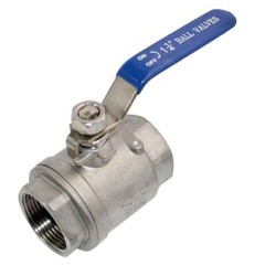 US STOCK 1-1/4″ 1.25 in NPT Threaded Full Port Ball Valve Stainless Steel SS 316