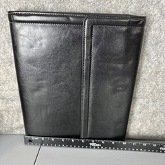 Samsonite Vinyl Tri-Fold Writing Pad, 10 1/2″ x 12 1/2″ Black Organizer Pouch