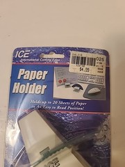 Vintage Paper Holder International Cutting Edge Desk Space Saver Office
