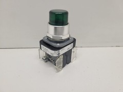 GOOD USED! ALLEN-BRADLEY GREEN ILLUMINATED PUSH BUTTON 800T-QBH24G