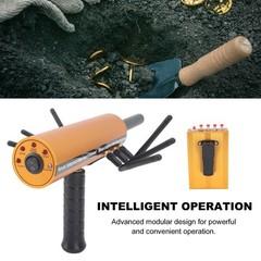 AKS Metal Detector Metal Pinpointer 30m Depth 1200m Range Finding Detector v1