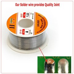 1 Set Solder Flux Paste Syringe 10cc Kit includes full size 60/40 Solder Wire