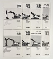 VOLVO EC330B EC360B Excavator Service Manuals 4 Volumes 1:4, 2:4, 3:4, 4:4