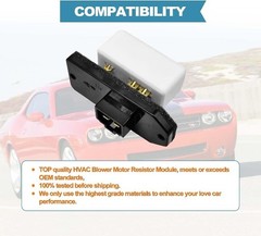 Fan Blower Motor Resistor Replacement for 1994-2008 Pickup, 1993-1999 Replaces 4