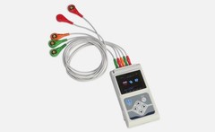 TLC9803 24 Hours 3 Channels Dynamic ECG/EKG Holter with Free PC Software