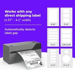 Rollo USB Shipping Label Printer – Commercial Grade 4×6 Thermal Label Printer…