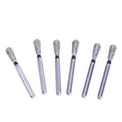 10pcs/kit AZDENT Dental FG Diamond Burs for High Speed Handpiece Friction Grip
