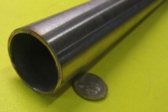 304 Stainless Steel Tube 1.50 OD x 1.334″ ID x .083″ Wall x 5 Foot Length
