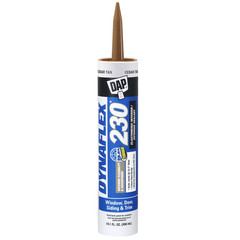 DAP DYNAFLEX 230 Premium Elastomeric Interior/Exterior Sealant: 10.1 fl oz. (Dar