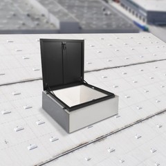 Roof Hatch Roof Access Hatch Roof Security Door Aluminum Alloy 31.5×31.5in 80cm