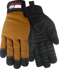 Red Steer 141-L Ironskin Tradesman Work Glove Lg Synthetic Leather