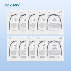 Dental Orthodontic Arch Wire Super Elastic Niti Round Rectangular Natural Form