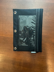 Bazic Black Notebook Pencil Holder