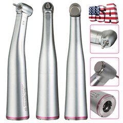 Dental 1:5 Increasing Contra Angle Fiber Optic Handpiece w/E-type Electric Motor