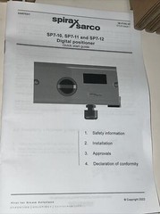 SPIRAX SARCO SP7-10-1010150001 Smart Positioner 4-20MA Single Acting Fail Safe