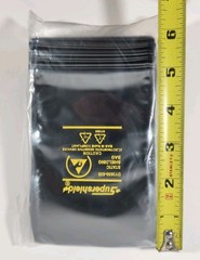 LOT OF 2,000 3×5″ OPEN-TOP DOU YEE ESD STATIC SHIELD BAGS DY3650-628 SUPERSHIELD