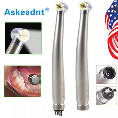 Dental LED High Speed ceramic Handpiece E-generator Shadowless LED 2Holes 4Holes