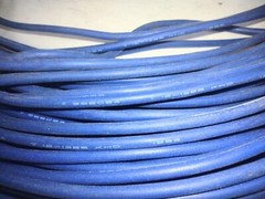 3MM DIA. BLUE STRANDED COPPER WIRE 75FT 86084 12-1985KHD 1998