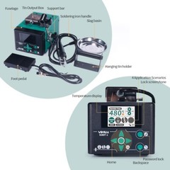 YIHUA 928DT-II 230W Auto Tin Feeder Soldering Station Dual Modes of Soldering