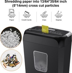 Paper Shredder Cross Cut Commerical Office DVD CD Credit Card Heavy Duty Destroy