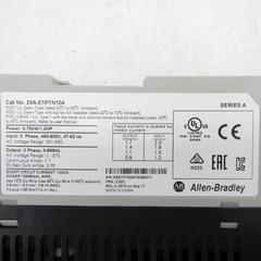 INDUSTRIAL SPARE PART 25A-E1P7N104 SER. A F/W 2.002 446-660V 2.3A NSMP