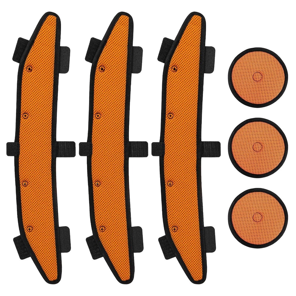 Hard Hat Top Pads and Sweatbands for Safety Helmet, Washable Cooling Liner Pads