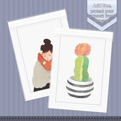 Golden State Art, 100 5 1/4 X 7 1/8 Clear Bags for 5×7 5-1/4 x 7-1/8,