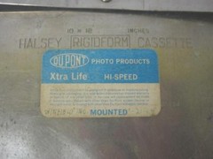 Du Pont Photo Products Xtra Life Hi Speed Halsey Rigidform Cassette 10 x 12 in.