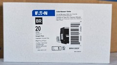 Eaton BRN120DF – 20 Amp Dual Purpose AFCI GFCI Circuit Breaker 1P 20A Pigtail Ne