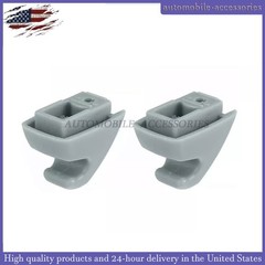 1Pair For 2007-2014 Chevrolet Tahoe Gray Sunvisor Shade Support Clip US