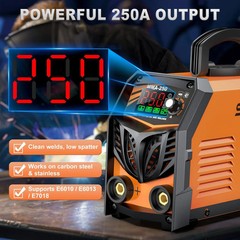 SOARFLY MMA-250 Stick Welder 250Amp ARC Welding Machine 110V/220V New Open Box