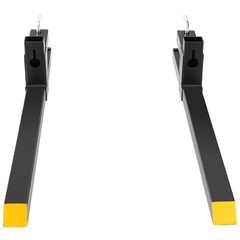 VEVOR 43″ 2000lbs Clamp on Pallet Forks Tractor Forks Heavy Duty Bucket Fork