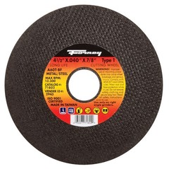 Forney 71802 Aluminum Oxide 13,580 rpm 4-1/2 in. Cut-Off Wheel 0.04 in. Thick