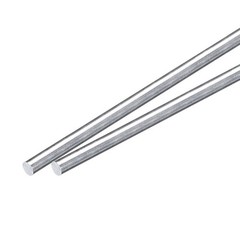 6061 Aluminum Round Rods 2Pcs – 6mm Diameter, Perfect for Construction Projects