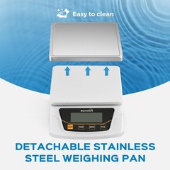 Digital Scale 0.1 Gram Accuracy Precision Lab Scale 6000g Scientific Digital …