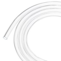 Clear Plastic Tubing, 0.24Inch(6mm) ID 0.32Inch(8mm) OD, 10ft(3.0m) Length