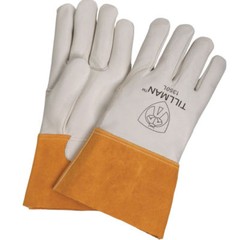 Tillman 1350 Pearl Top Grain Cowhide MIG Welders Work Gloves 4″ Cuff XSM-2XL