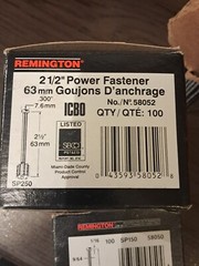 Remington Model 476 Powder Actuated Tool Fastener With Accessories (s)