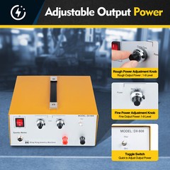 80A Jewelry Spot Welder Pulse Sparkle Electric Soldering Machine for Gold/Silver