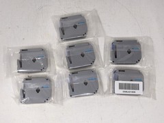 Label Tape M-K231 8m Tape 12mm 0.47 in. Black on White 510920-000 DN-BRO -7 Pack