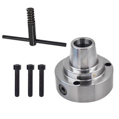 5″ 5C Collet Chuck Closer Lathe Plain Back Use 5C Collet 0.0006 TIR