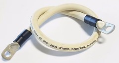 1/0 AWG 0 Gauge Copper Battery Cable, Car, Truck, RV, Solar – Custom Made 6″