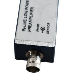 Mistras IL-LP-WS In-Line Low Power AE Preamplifier 26dB 65-1100kHz BNC SMA