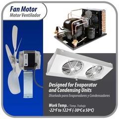 Appli Parts APFM-341E 34W refrigeration condenser and evaporator motor 115V 60Hz