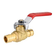 EFIELD 2 PCS Pex-A Expansion 1/2 Inch Full Port Brass Ball Shut off Valve