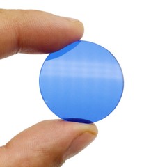 Microscope Blue Color Filter 45 42 35 32 mm Diameter for Biological Microscope